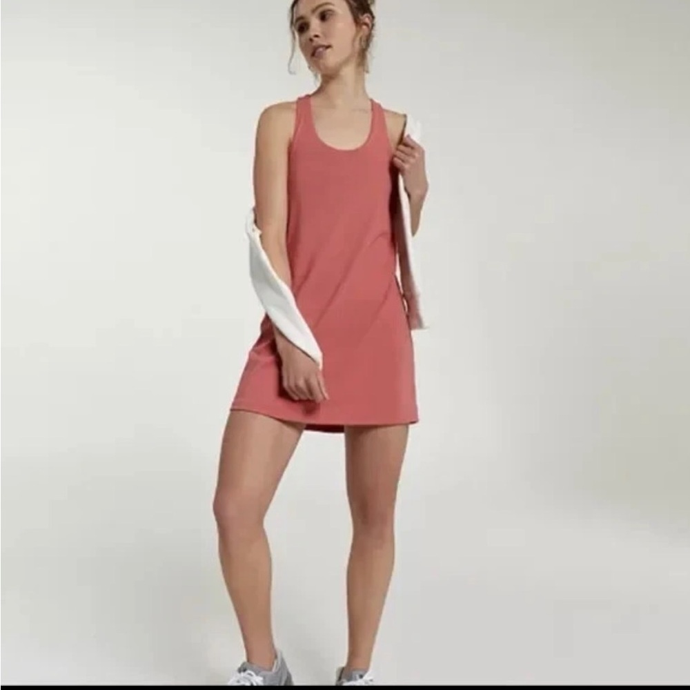 CALIA Energize Exercise Dress With Built in Shorts L